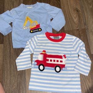 Bundle of appliqué long sleeves